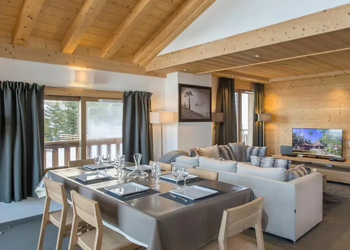 Lejlighed Duplex De Charme 4 Avec Wifi Et Parking A Moriond - Fr-1-563-4 Courchevel