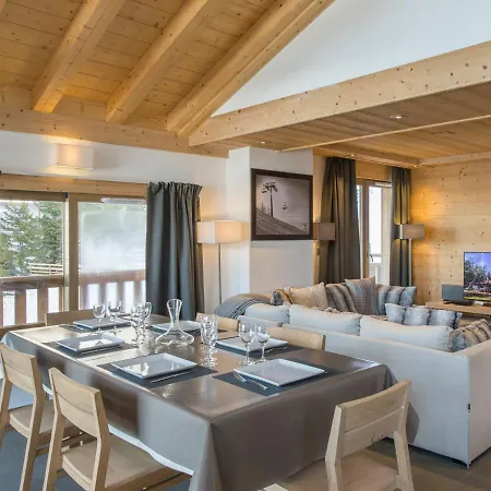 Apartamento Duplex De Charme 4 Avec Wifi Et Parking A Moriond - Fr-1-563-4 Courchevel