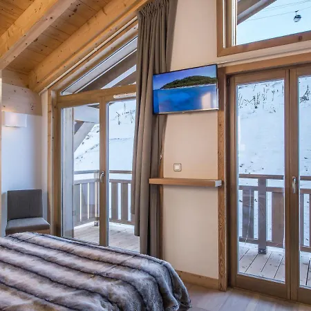 Duplex De Charme 4 Avec Wifi Et Parking A Moriond - Fr-1-563-4 Apartamento Courchevel